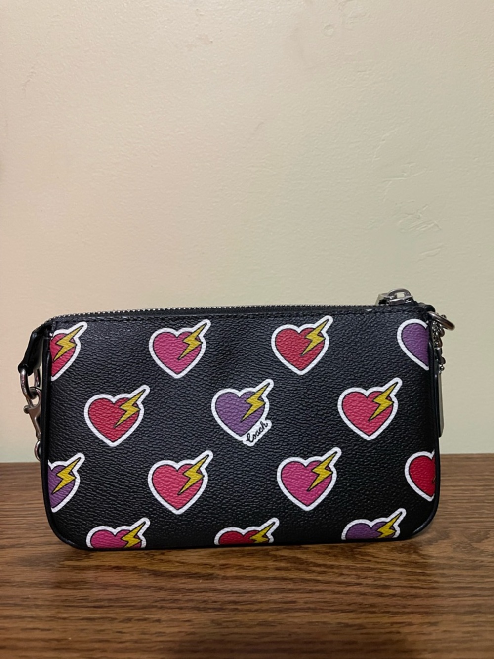Coach Nolita 19 With Heart Bolt Print - Picture 5 of 6